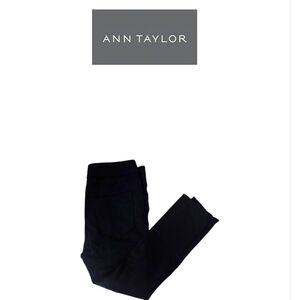 Ann Taylor Elegant Black Trousers Size 8P